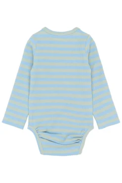 Fro Långärmad Rib Body - Forever Blue Striped