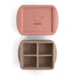 Frysfack för barnmat 4x65 ml - 2-pack - Rose Mix