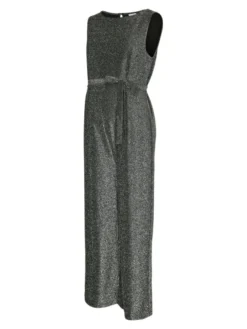 Glam sl jrs jumpsuit - BLACK