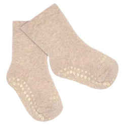 GoBabyGo Halkstrumpor Terry Bomull - Sand