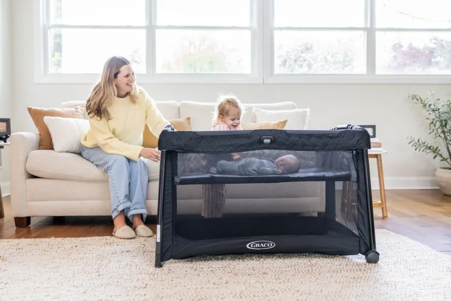 Graco Foldlite XL Resesäng - Midnight
