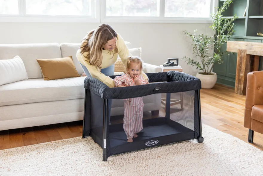 Graco Foldlite XL Resesäng - Midnight
