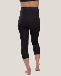 Graviditetsleggings 3/4 Med Stöd Svart XL