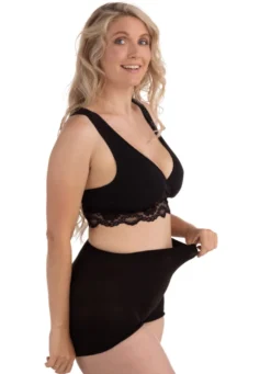 Gravid & Sjukhustrosor 2-Pack One Size - Svart