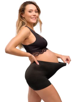 Gravid & Sjukhustrosor 2-Pack One Size - Svart