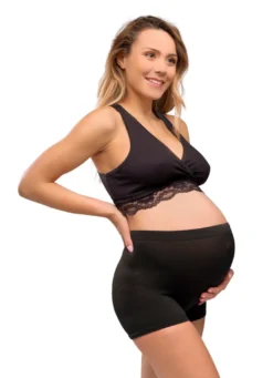 Gravid & Sjukhustrosor 2-Pack One Size - Svart