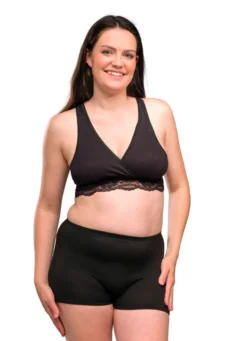 Gravid & Sjukhustrosor 2-Pack One Size - Svart