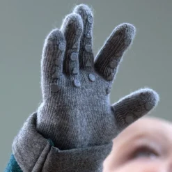Grepp Handskar Melange Grey