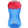 Grippy Pipmugg 9m+ 300 ml - Blå/Röd