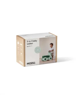 Gå-vagn 3-in-1 - Ocean Mint/Forest Green
