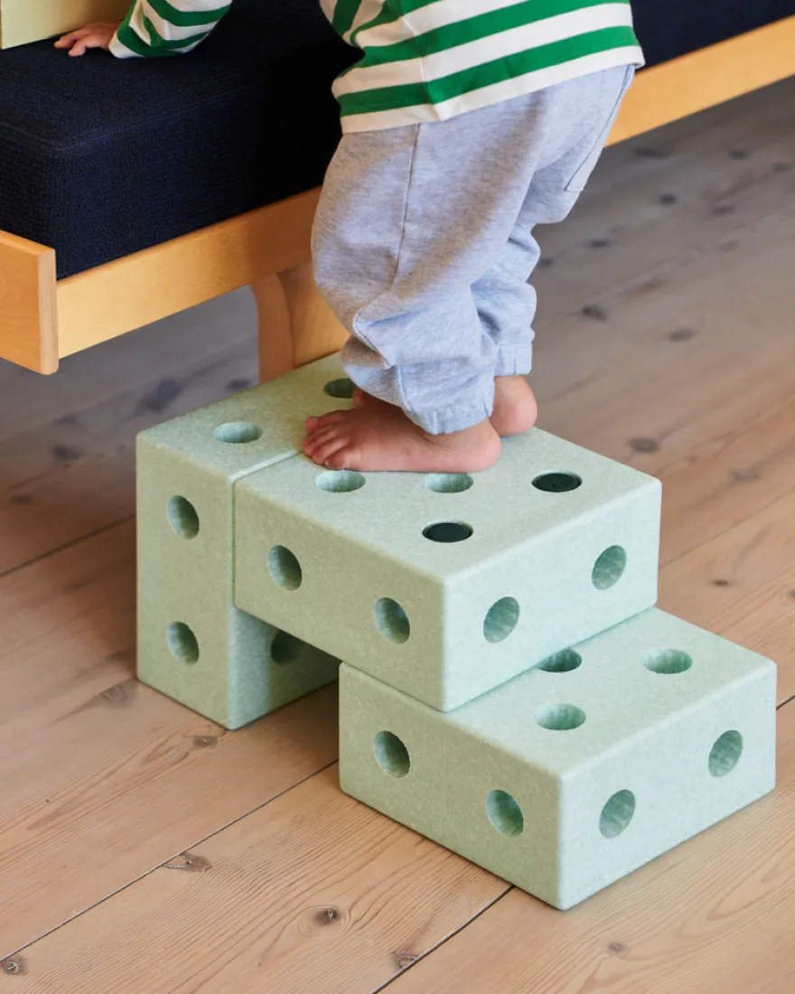 Gå-vagn 3-in-1 - Ocean Mint/Forest Green