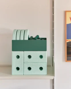 Gå-vagn 3-in-1 - Ocean Mint/Forest Green