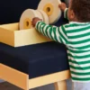 Gå-vagn 3-in-1 - Sand Grey/Honey Yellow