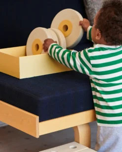 Gå-vagn 3-in-1 - Sand Grey/Honey Yellow