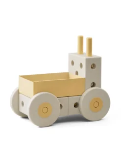 Gå-vagn 3-in-1 - Sand Grey/Honey Yellow