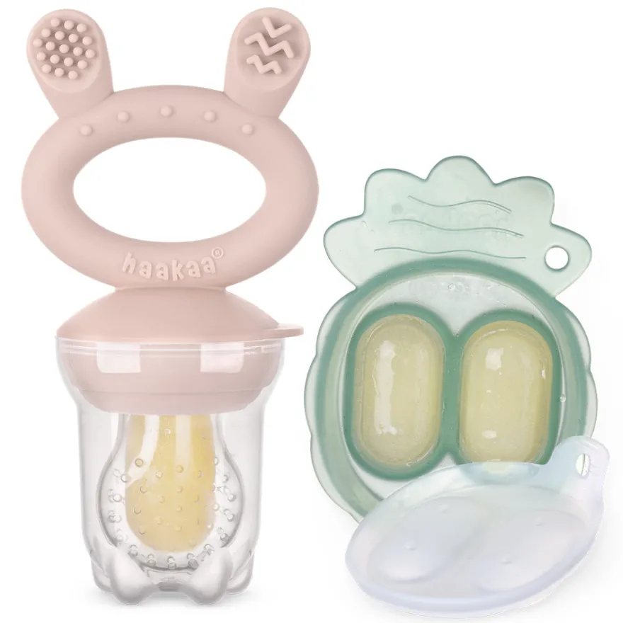 Haakaa Freeze-N-Feed Mini Kombi - Blush