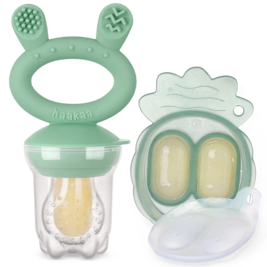 Haakaa Freeze-N-Feed Mini Kombi - Green