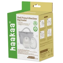 Haakaa Shell Silikone Brystpumpe 75ml - 2-pak