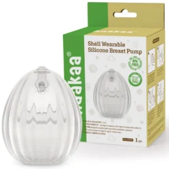 Haakaa Shell Silikone Brystpumpe 120ml