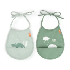 Haklapp Mini 2-pack - Croco Green