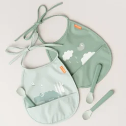 Haklapp Mini 2-pack - Croco Green
