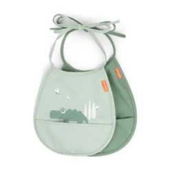 Haklapp Mini 2-pack - Croco Green