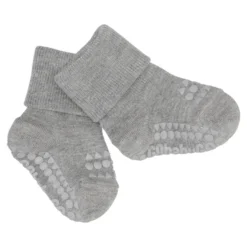 Halkstrumpor Bambu - Grey Melange