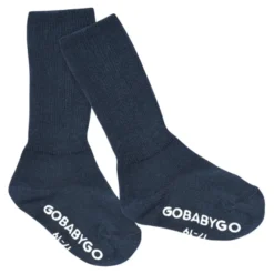 Halkstrumpor Bomull - Navy Blue