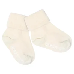Halkstrumpor Bomull - Off White
