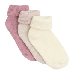 Halkstrumpor med ABS 3-pack - Burnished Lilac