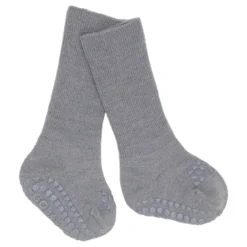 Halkstrumpor Merinoull - Grey Melange
