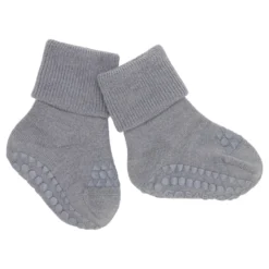Halkstrumpor Merinoull - Grey Melange
