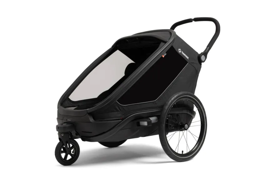 Hamax Outback Next Double Cykelvagn - Black