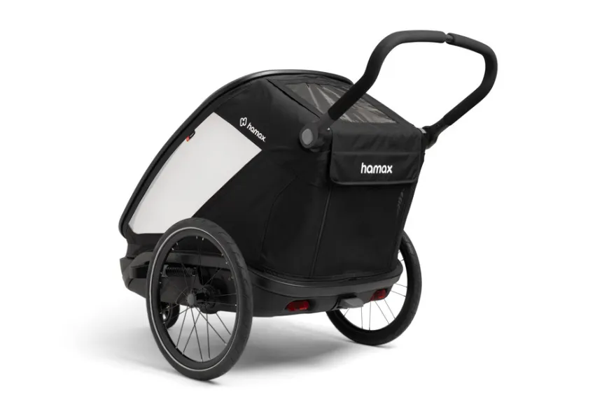 Hamax Outback Next Double Cykelvagn - Black
