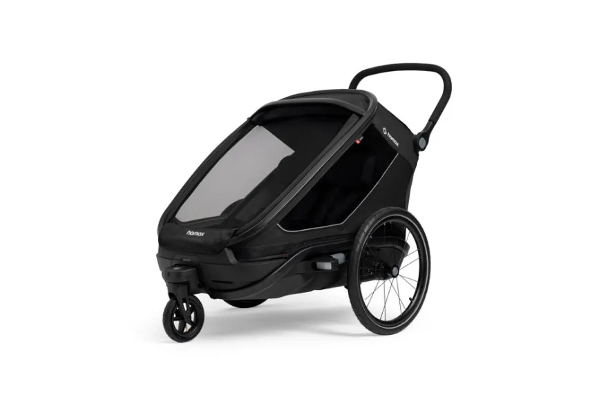 Hamax Outback Next Double Cykelvagn - Black
