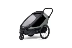 Hamax Outback Next Single Cykelvagn - Dusty Green