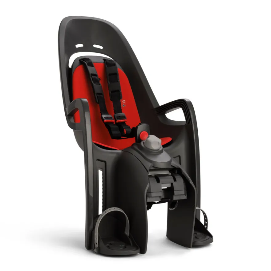 Hamax Zenith Relax Cykelsits - Dark Grey/Red