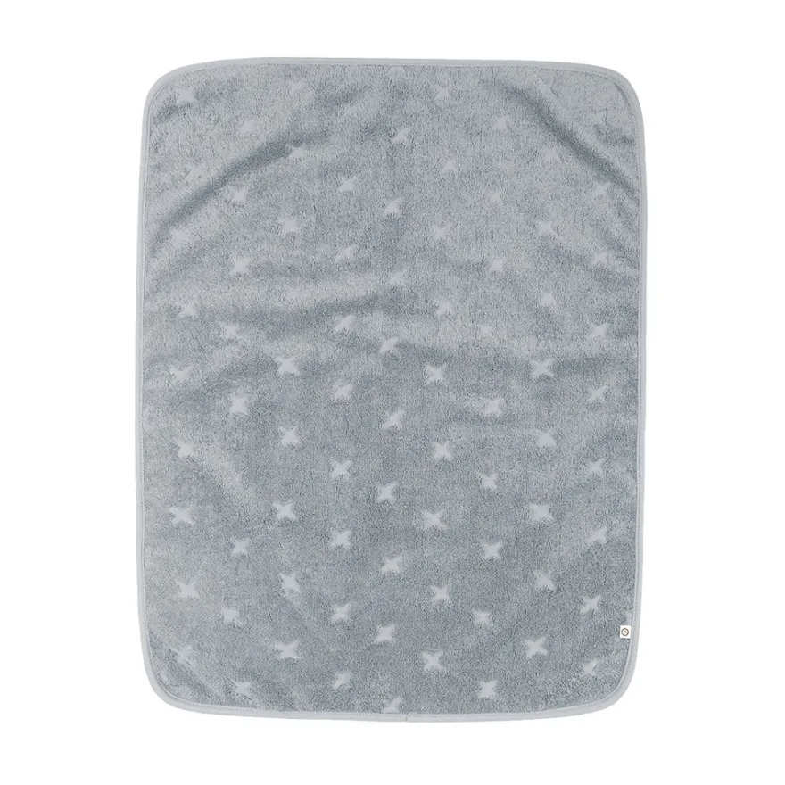 Handduk till skötunderlägget, 50x65 cm - Jasmin blue