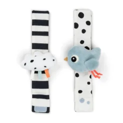 Handledsskallra 2-pack Happy Clouds - Blue