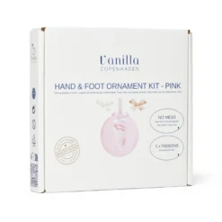 Hand och Fotavtryck Lera - Upphängning - Pink
