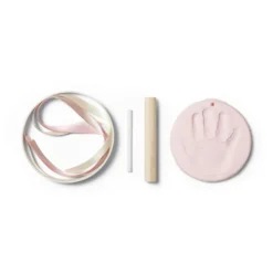 Hand och Fotavtryck Lera - Upphängning - Pink