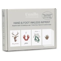 Hand- och fotavtryck 3-pack Jul