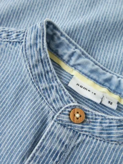 Hans Denim Skjorta - Light Blue Denim