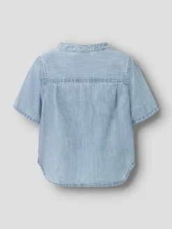 Hans Denim Skjorta - Light Blue Denim