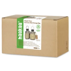 Happii Bear Silikonpåsar tilll Mjölk- 260ml - 2-pack