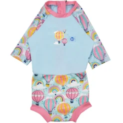 Happy Nappy UV-dräkt - Up & Away Pink