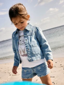 Harper Denim Jacka - Light Blue Denim