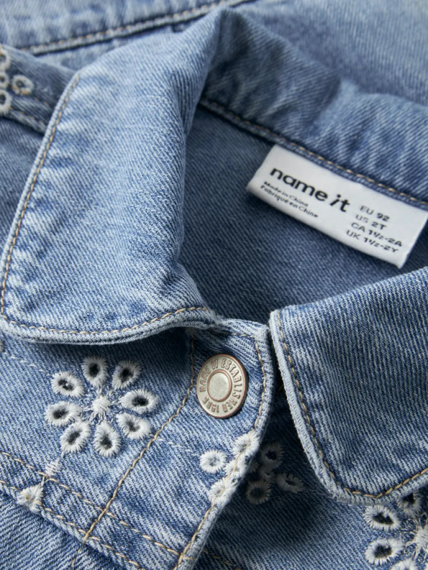 Harper Denim Jacka - Light Blue Denim