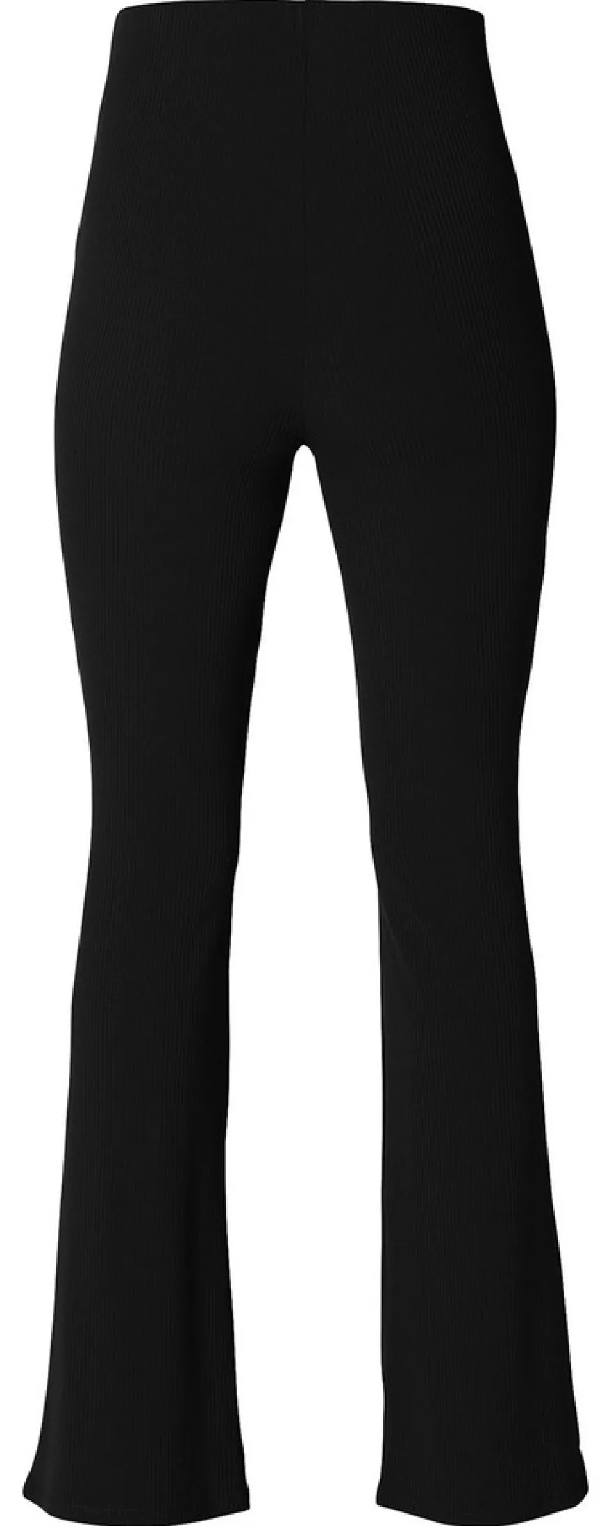 Heja Rib Croppade byxor Otb- Black