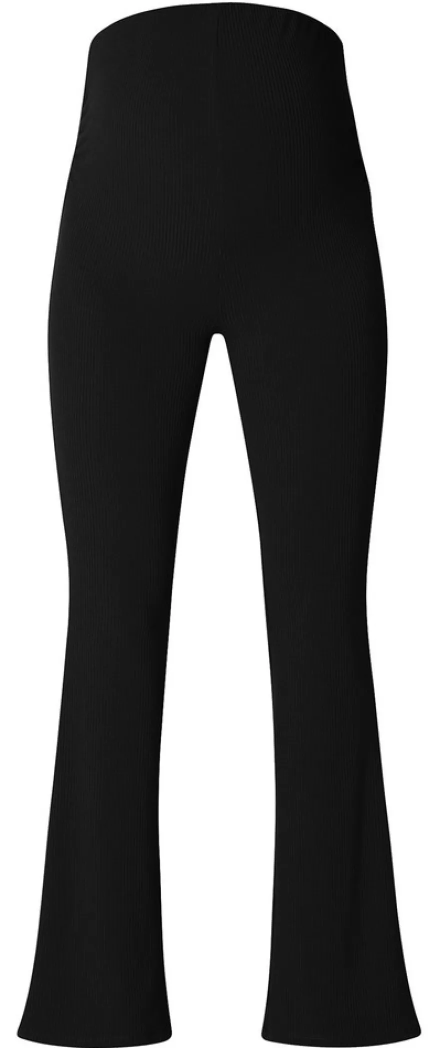 Heja Rib Croppade byxor Otb- Black